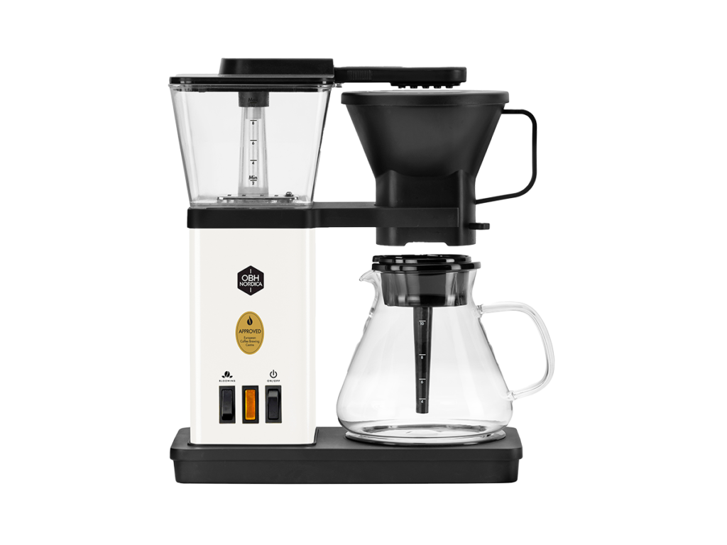 OBH Nordica Blooming Kaffemaskine Hvid 10 kopper 2413