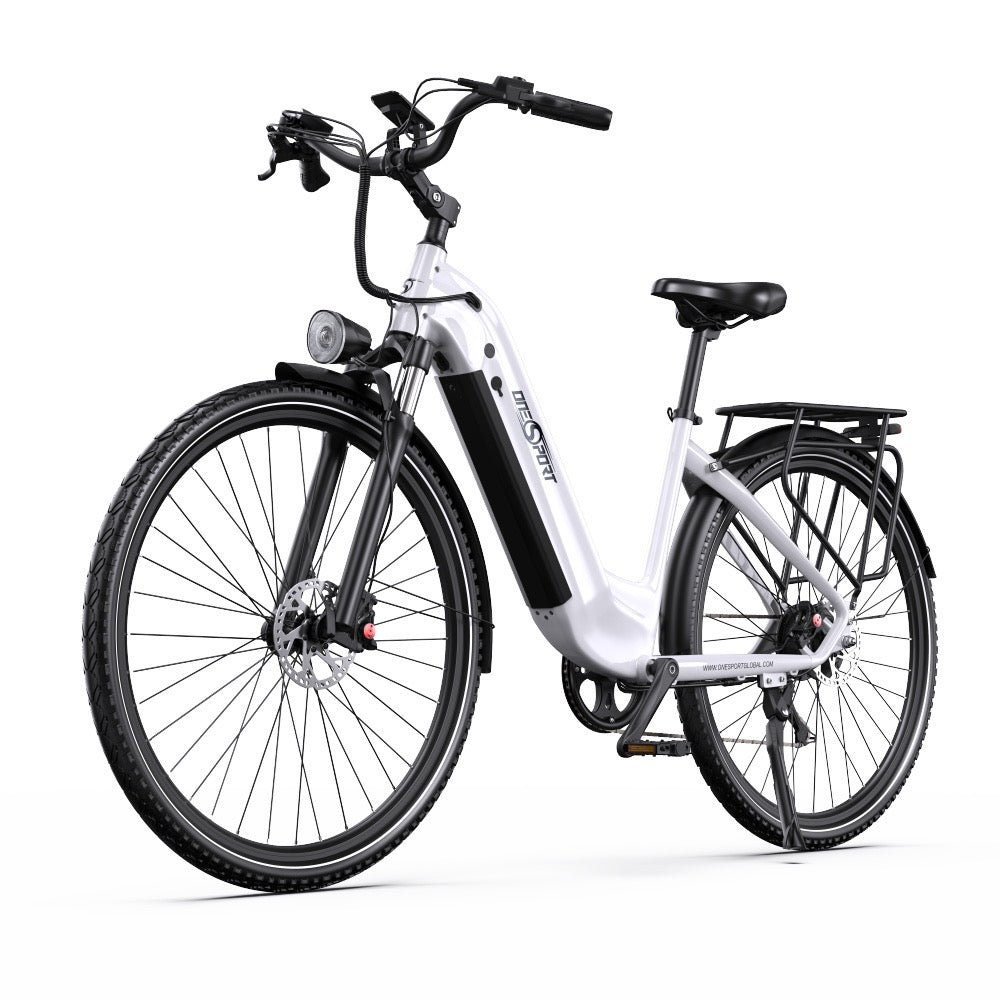 OT05 Pro Elcykel (25 km/t) - Hvid
