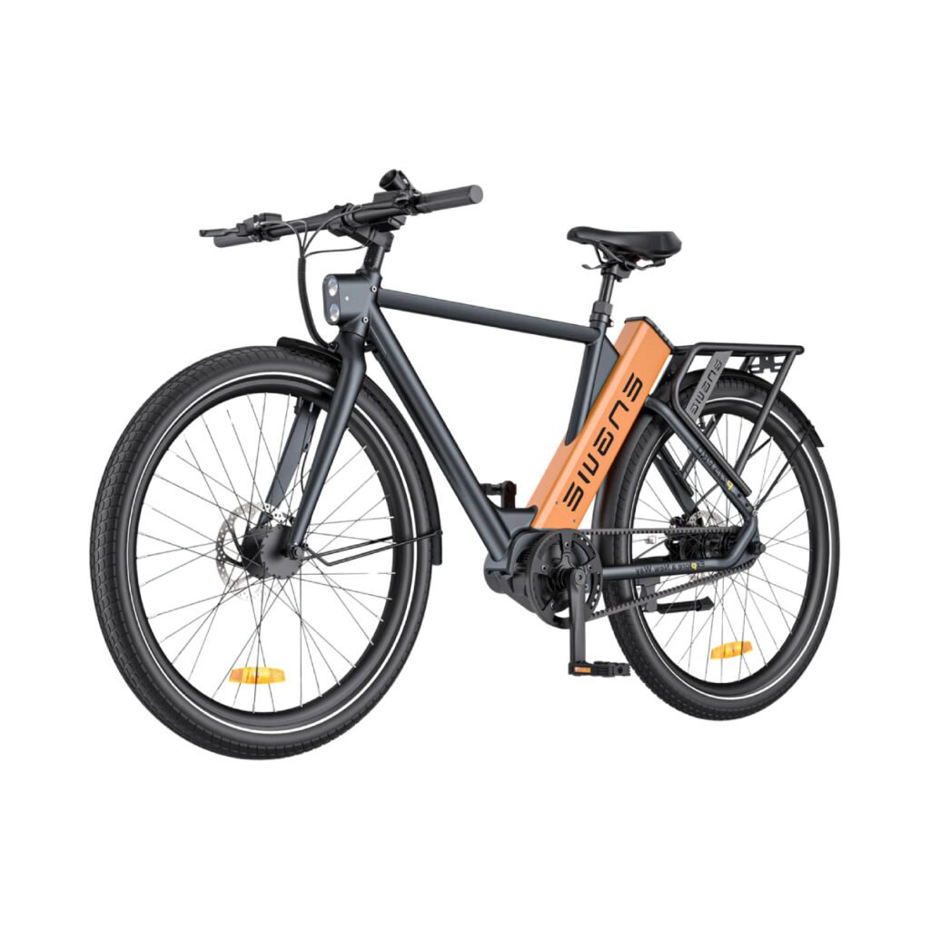 P275 Pro Elcykel (25 km/t) - Sort/orange