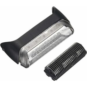 Reservedele til barbermaskine, barberhoveder kompatibel med BRAUN 10B Serie 1 190 180 170, 10B/20B Reservedele til barbermaskine Cutterhoved Sort til barbermaskine