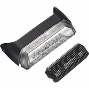 Reservedele til barbermaskine, barberhoveder kompatibel med BRAUN 10B Serie 1 190 180 170, 10B/20B Reservedele til barbermaskine Skærhoved sort til barbermaskine