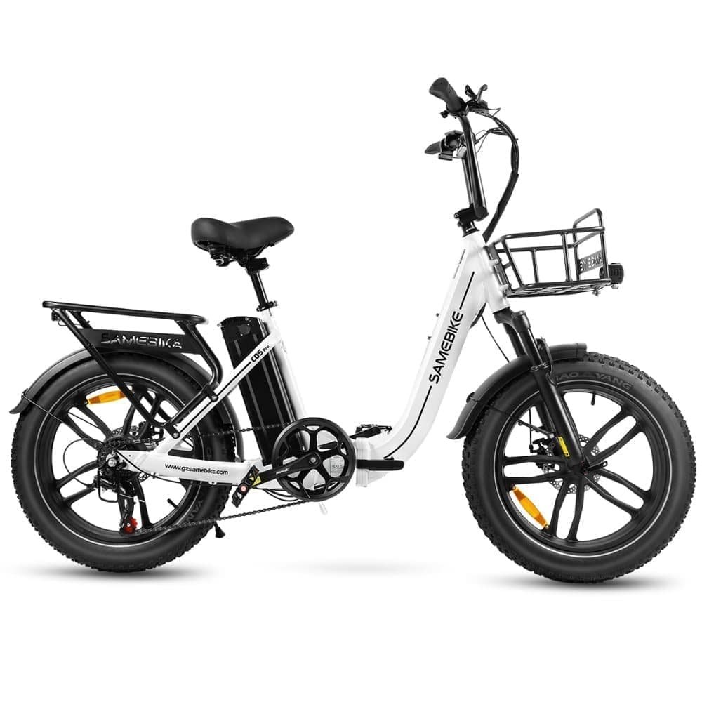 Sammenklappelig elcykel SAMEBIKE C05 Pro, Step-through, Motor 500W 36V, Fat Tire