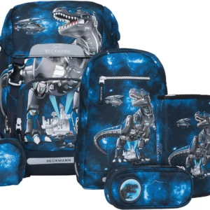 Skoletaske Sæt Beckmann Classic Tech Rec 22 Liter