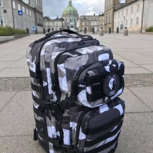 Skoletaske til voksen- Vinter Camo - Mil-Tec