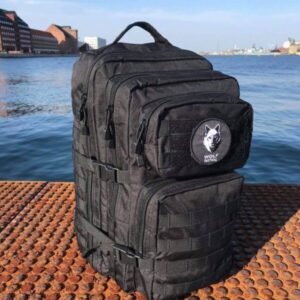 Sort Skoletaske Voksen | 36L