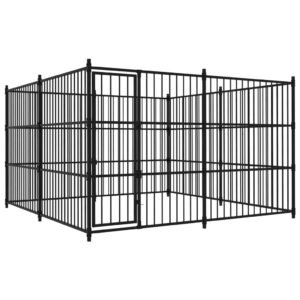 Udendørs hundebur 300 x 300 x 185 cm