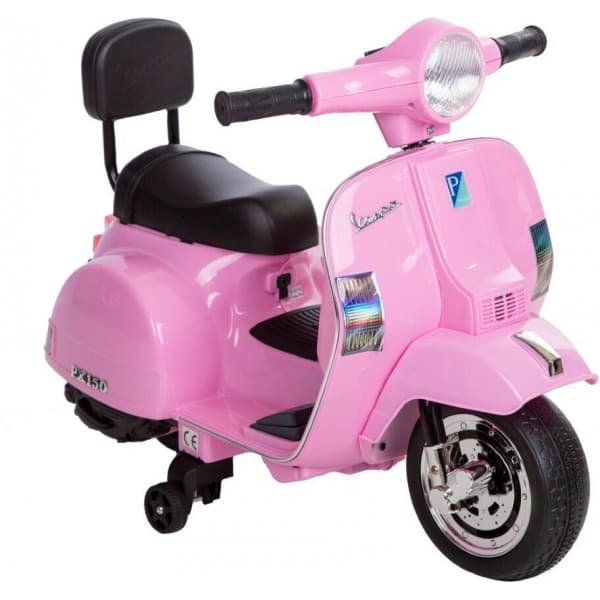 Vespa PX150 6V MINI -elcykel, rosa