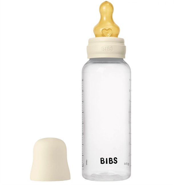 Bibs Sutteflaske - 270 ml - Naturgummi - Ivory
