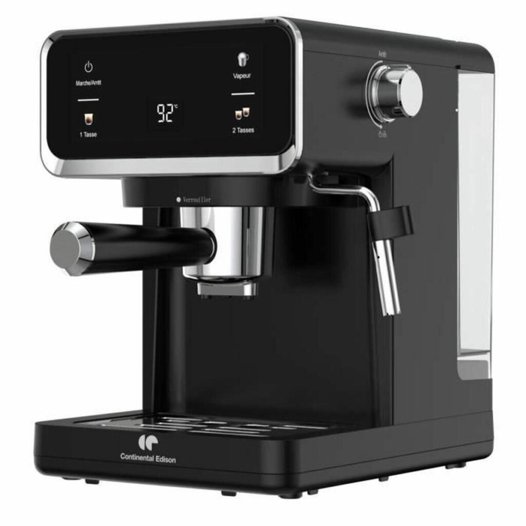 Continental Edison CEME19B superautomatisk kaffemaskine - Sort