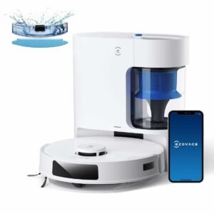 ECOVACS DEEBOT N20 Plus robotstøvsuger 5200 mAh - hvid