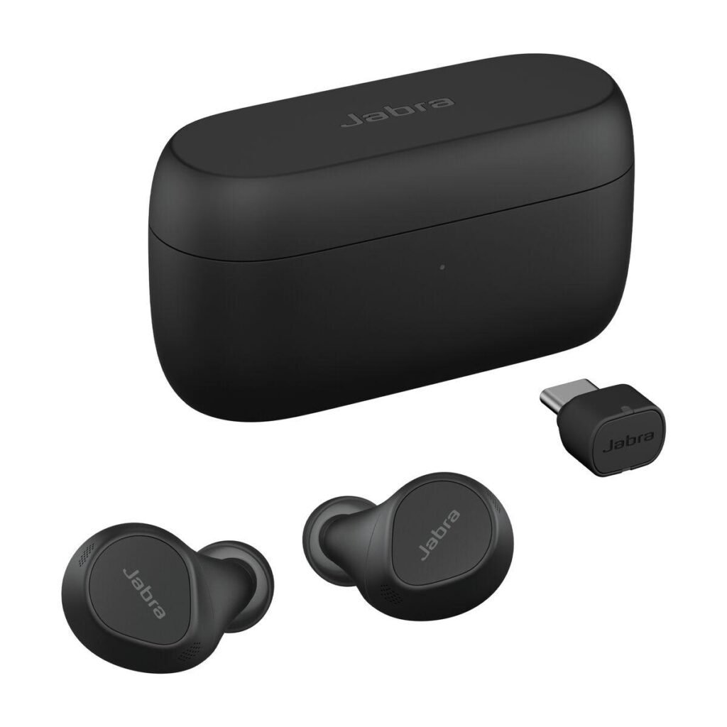 GN Audio Evolve2 Buds - trådløse in-ear høretelefoner med mikrofon (sort)