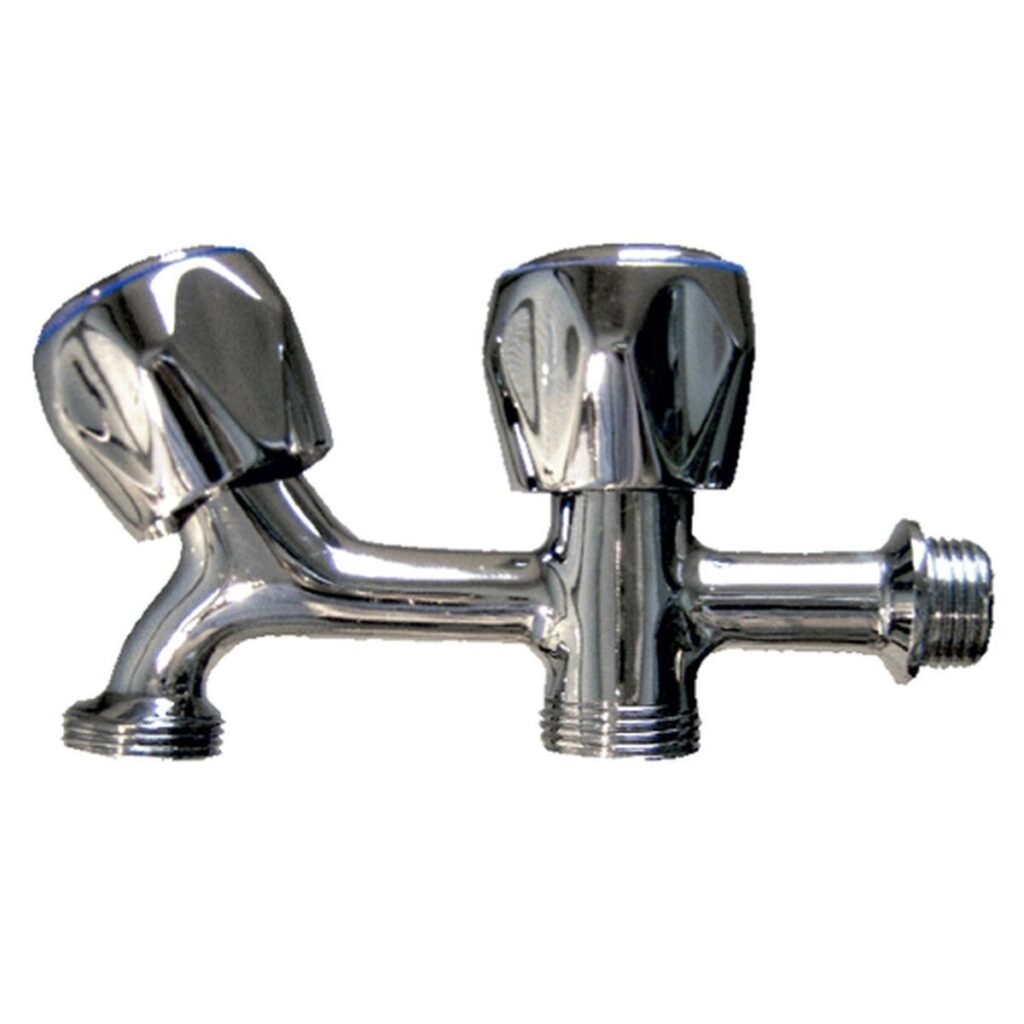 Imtersa vandhane til vaskemaskine - metal/keramik/kobber, M1/2 til 2× M3/4