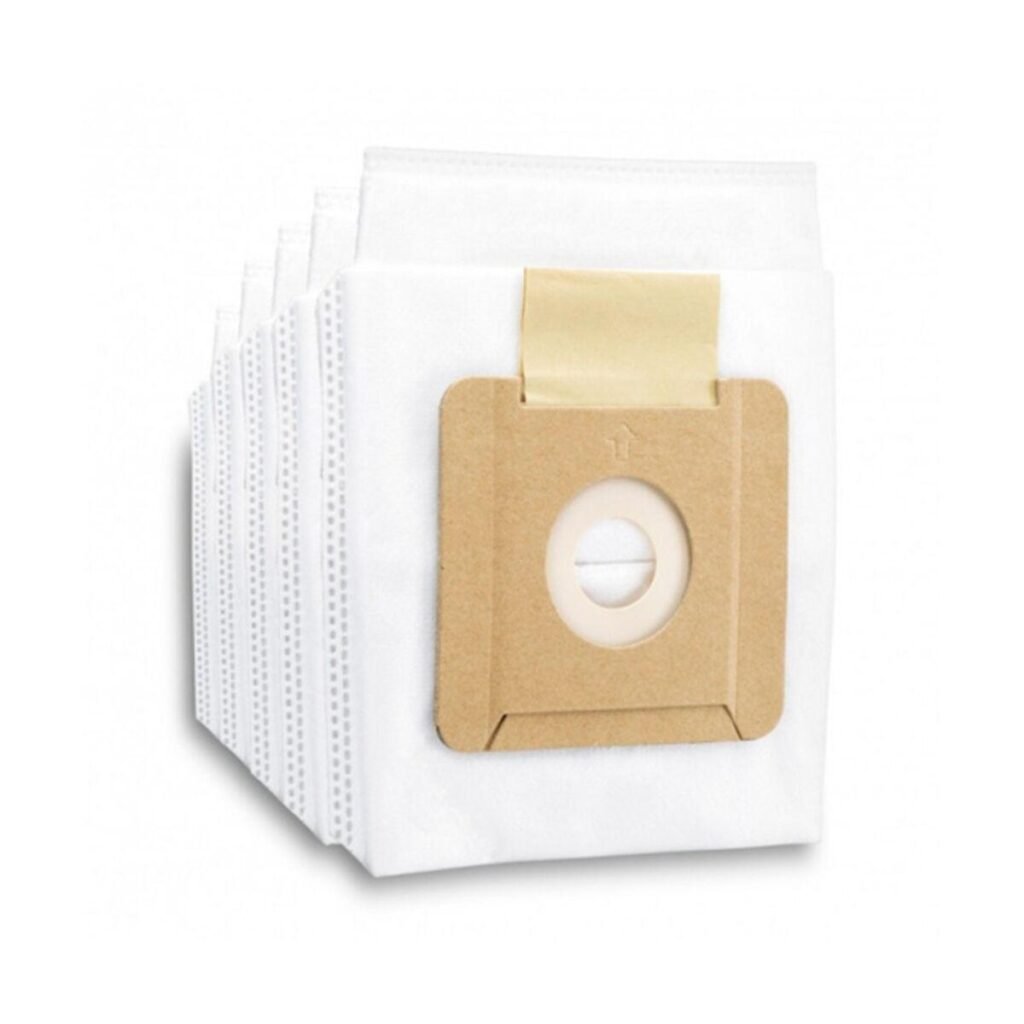Kärcher udskiftningsposer til støvsuger, 5 stk. (papir/filt)