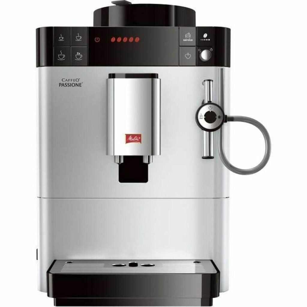 Melitta Caffeo Passione superautomatisk kaffemaskine - sølv, 15 bar, 1,2 l