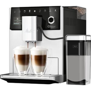 Melitta F630-111 CI Touch superautomatisk kaffemaskine, sølv - 1,8 l