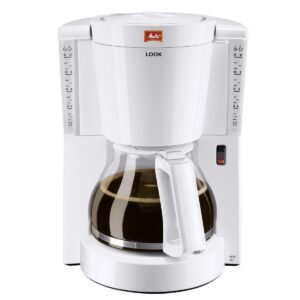 Melitta Look kaffemaskine 1,2 l - hvid, 1.000 W