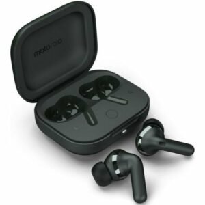 Motorola Buds+ true wireless in-ear - Forest (sort/grå)