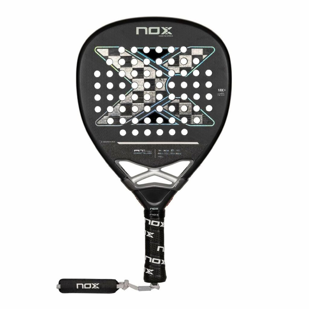 Nox AT10 Luxury Attack 18K Alum 2024 Agustín Tapia padel bat