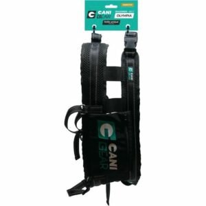 Olympia Hundesele - Sort polyester hundesele