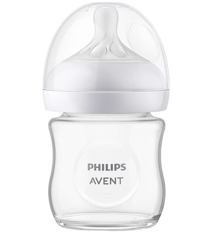 Philips Avent Sutteflaske - Glas - Natural Response - 120 ml -