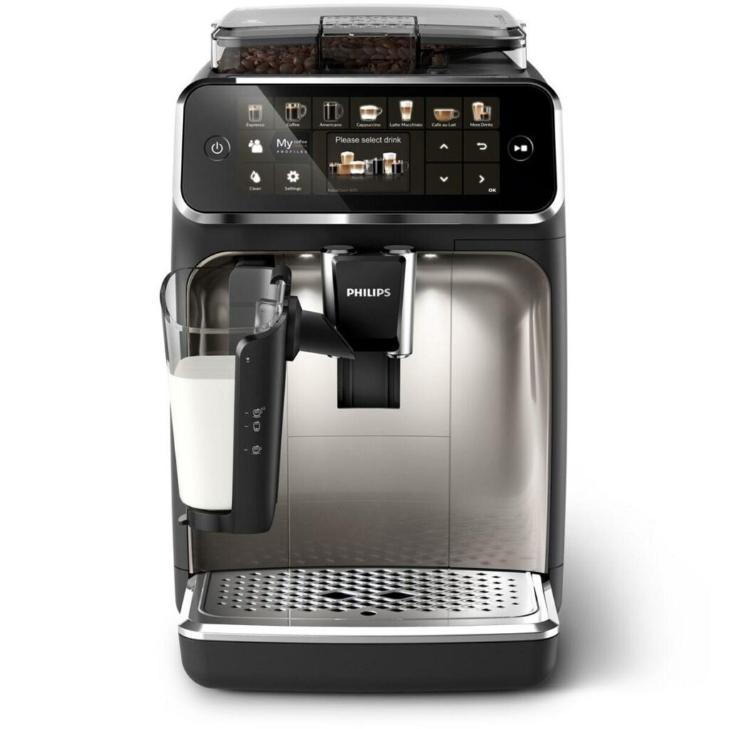 Philips EP5447/90 superautomatisk kaffemaskine - Sort/Krom, 1500 W, 15 bar, 1,8 l