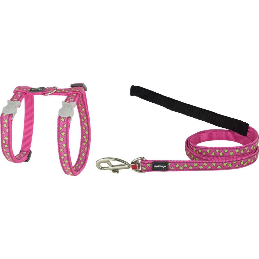 Red Dingo hundesele On Hot 21-35 cm - pink