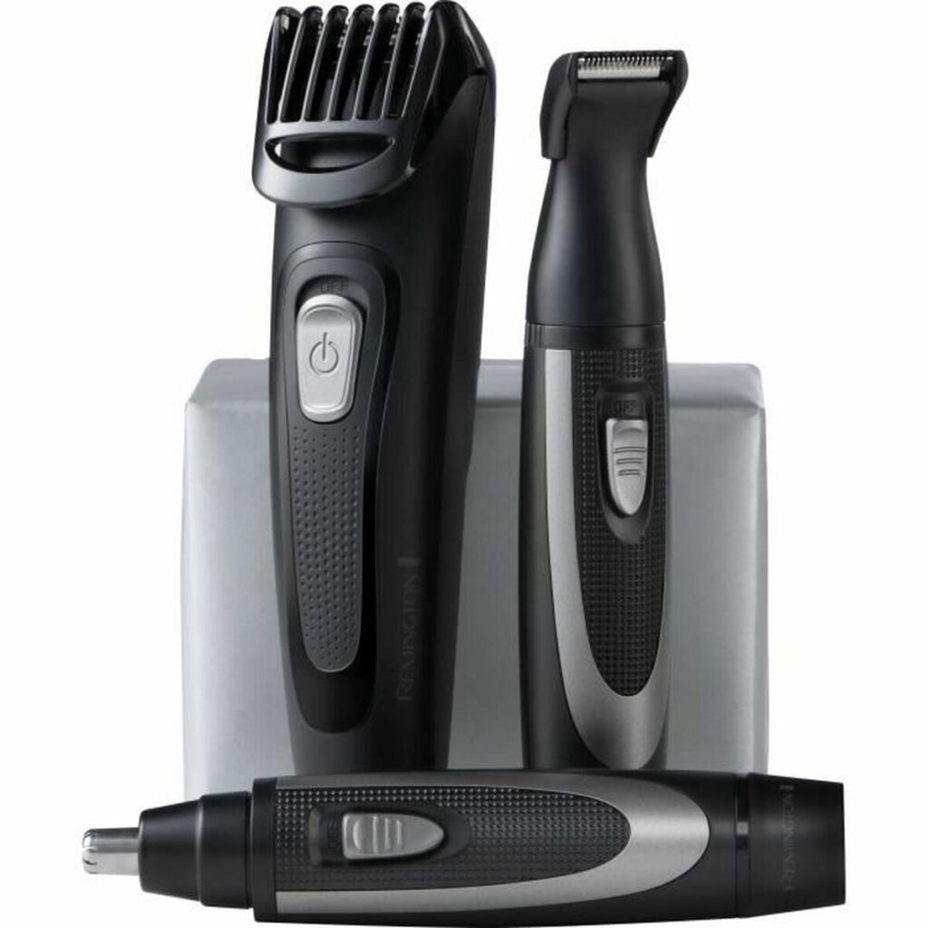 Remington The Works - barbermaskine og trimmersæt, sort