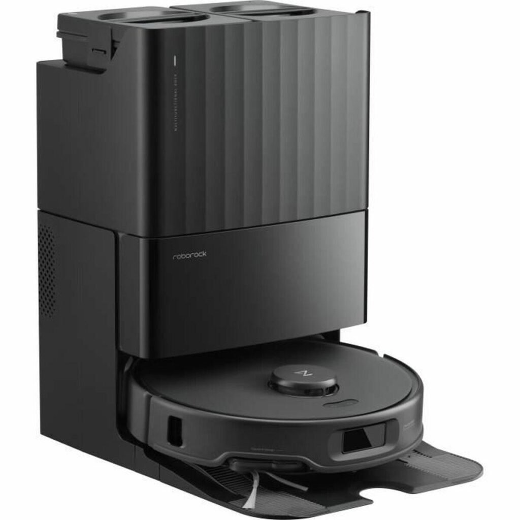 Roborock Q Revo Edge 5-i-1 robotstøvsuger med moppe (sort)