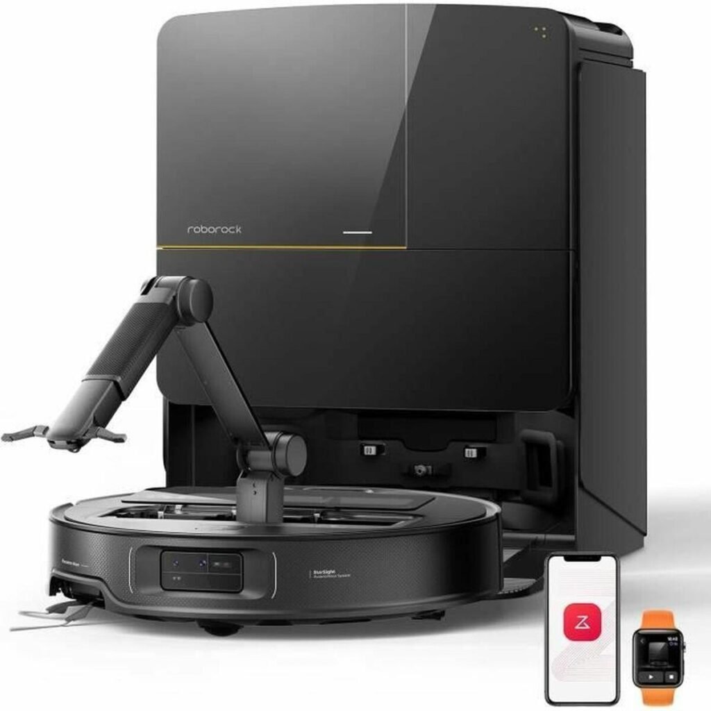 Roborock SAROS Z70 robotstøvsuger - 6.400 mAh, 65 W, 22.000 Pa