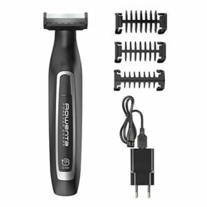 Rowenta TN6000F4 hårtrimmer og shaver - rustfrit stål, våd/tør