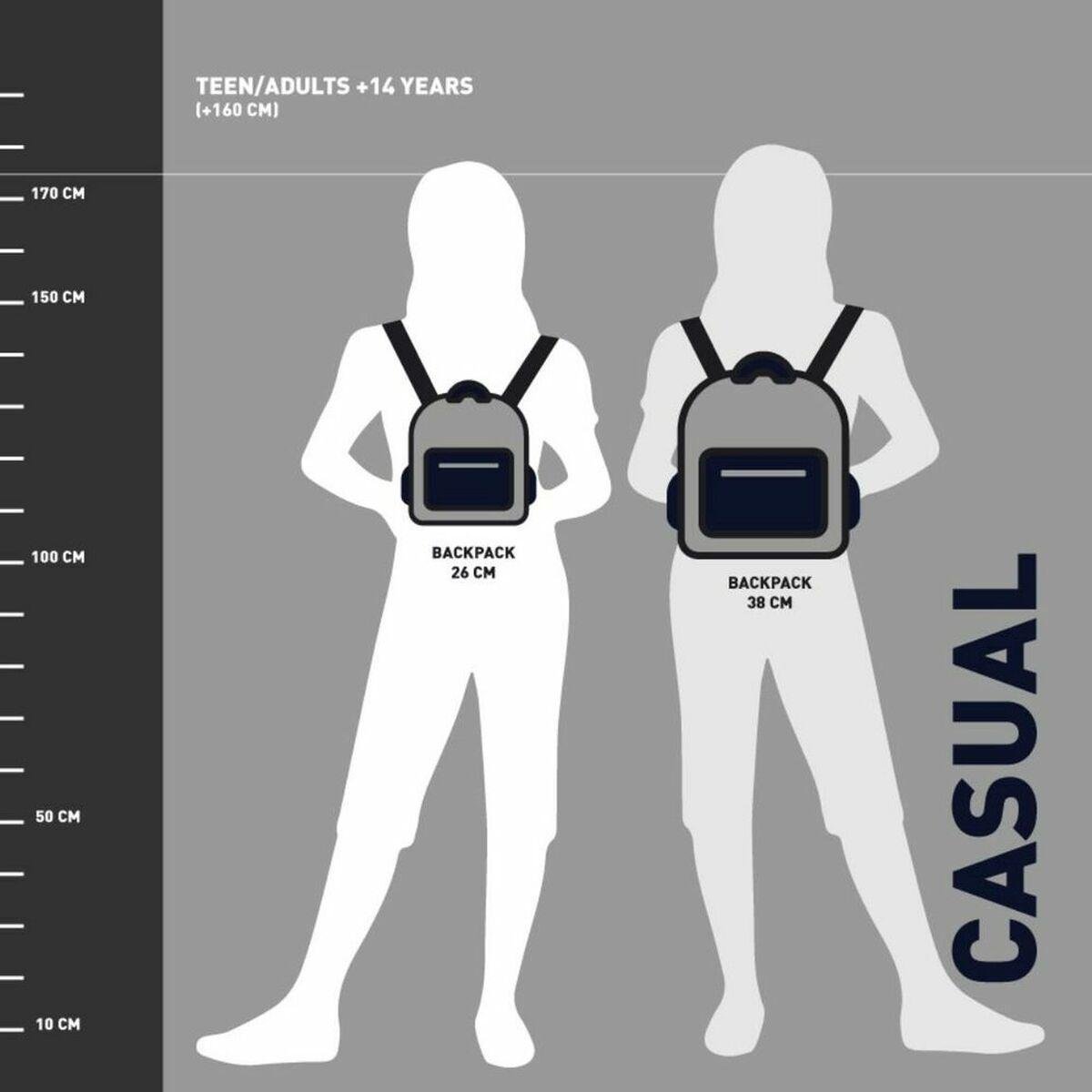 Shine Inline skoletaske - blå rygsæk til børn