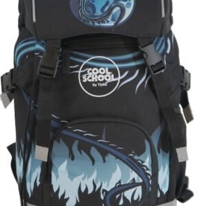 Tinka - Skoletaske Til Børn - Drage - 22 L