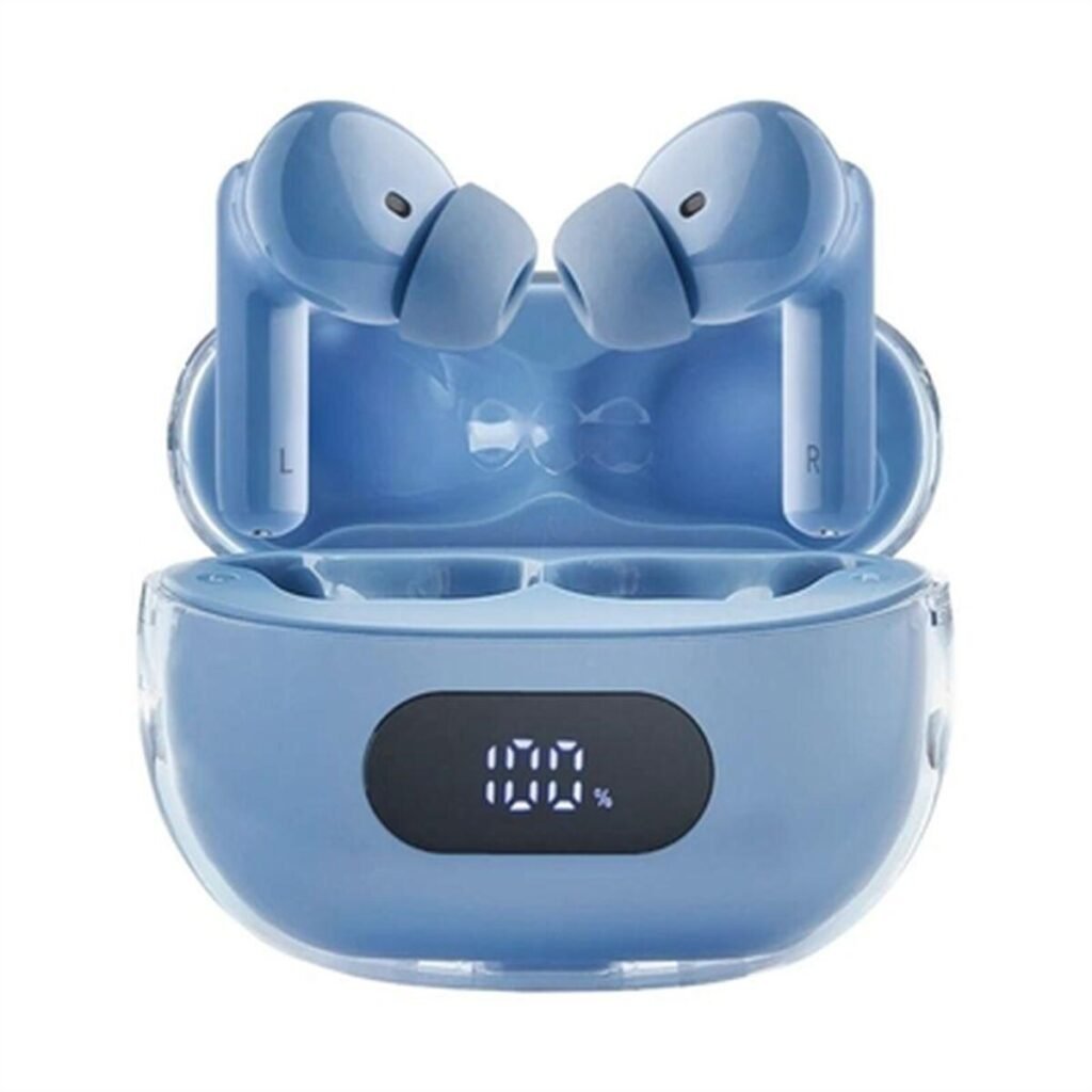 Trådløse in-ear høretelefoner INTENSO Buds Plus TWS ANC+ENC - Blå