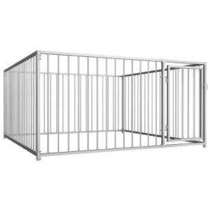 Udendørs hundebur 200x200x100 cm