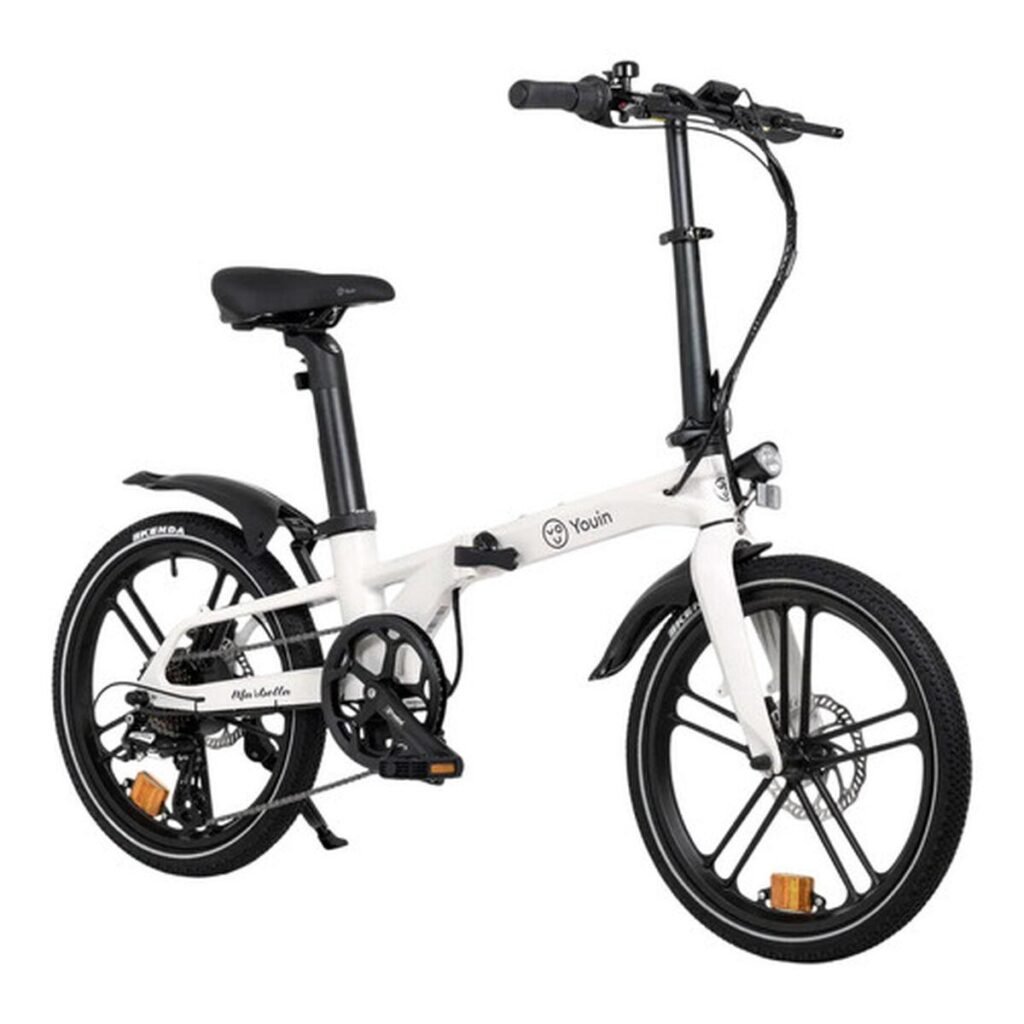 Youin BK1350C MARBELLA elcykel 250 W, 20" - flødefarvet, foldbar