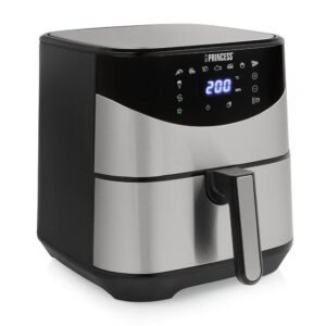 Airfryer Princess 183031 digital 5,5 l, 1.700 W, sølv