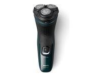 Barbermaskine Philips 3000X Series X3002 mørk skovgrøn