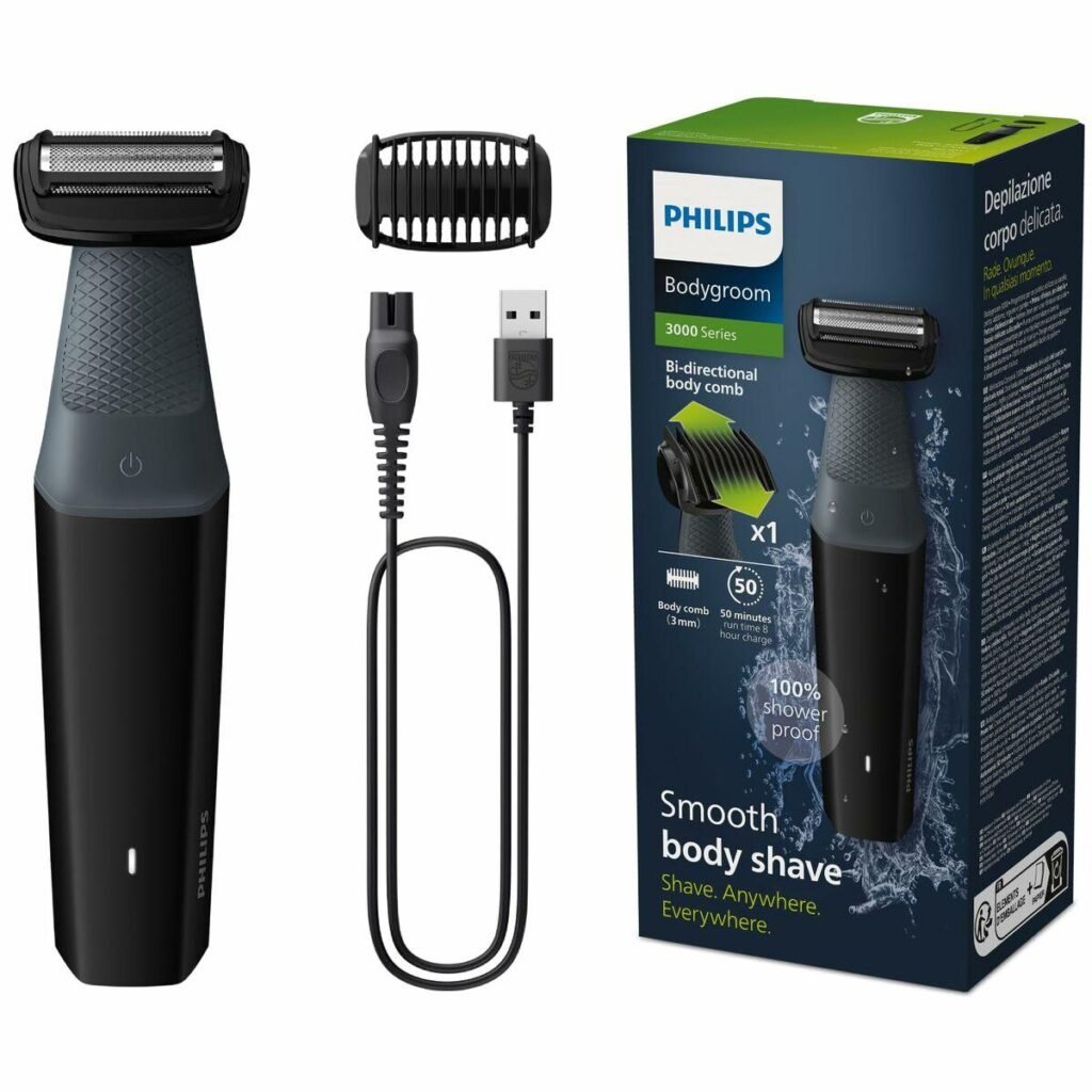 Bodygroom hårtrimmer til krop Philips BG3017/01 - sort