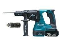 Borehammer Makita DHR243RTJ 18 V 2,0 J inkl. 2 batterier