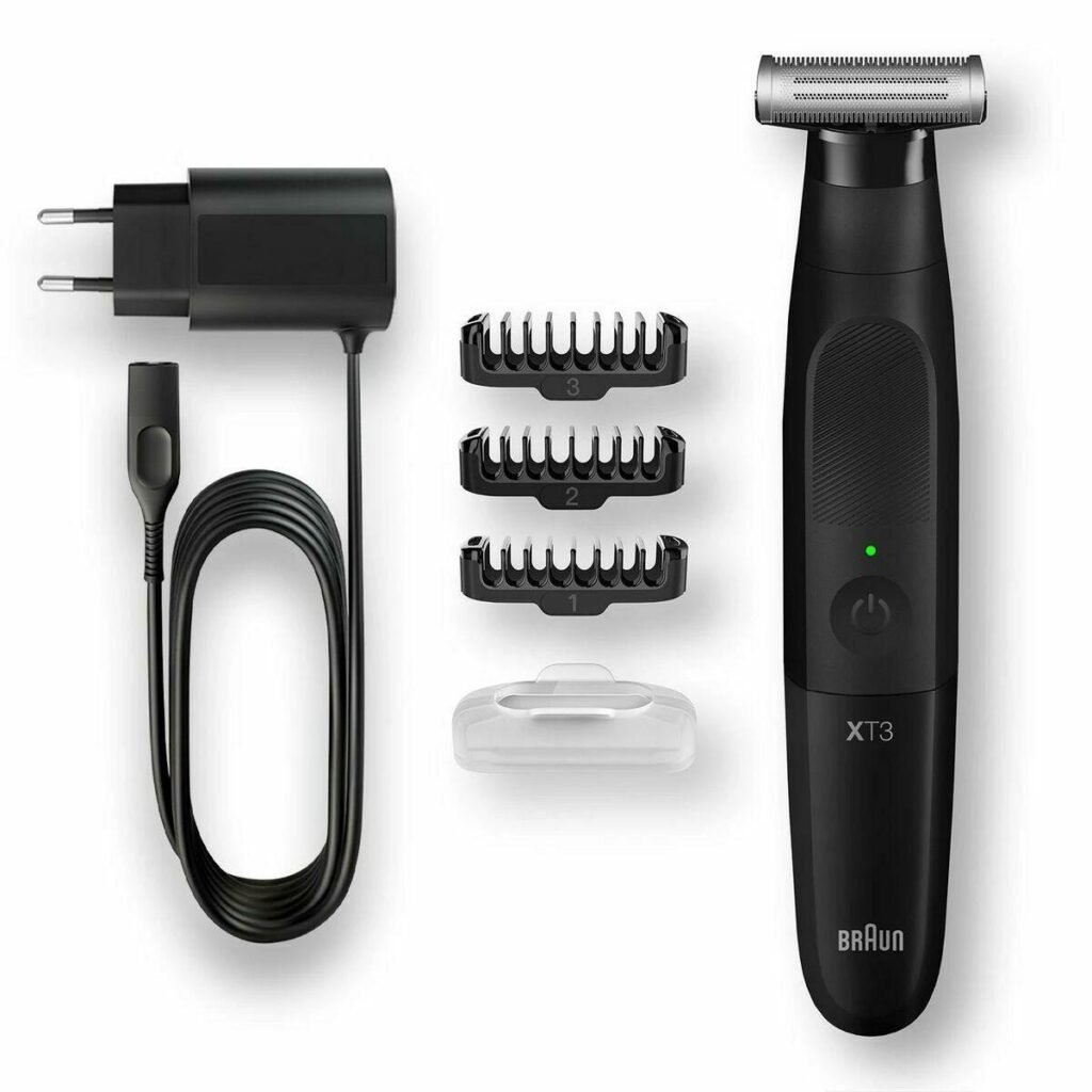 Braun XT3100 hårtrimmer og shaver - 3 enheder, sort
