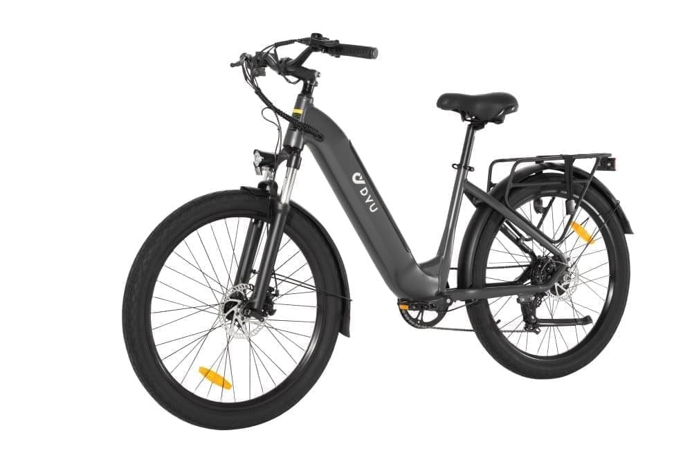 DYU C1 350 W højhastigheds elcykel - 65 km rækkevidde, 10 Ah aftageligt batteri, 26"x2,5" dæk - pendlercykel i aluminiumslegering
