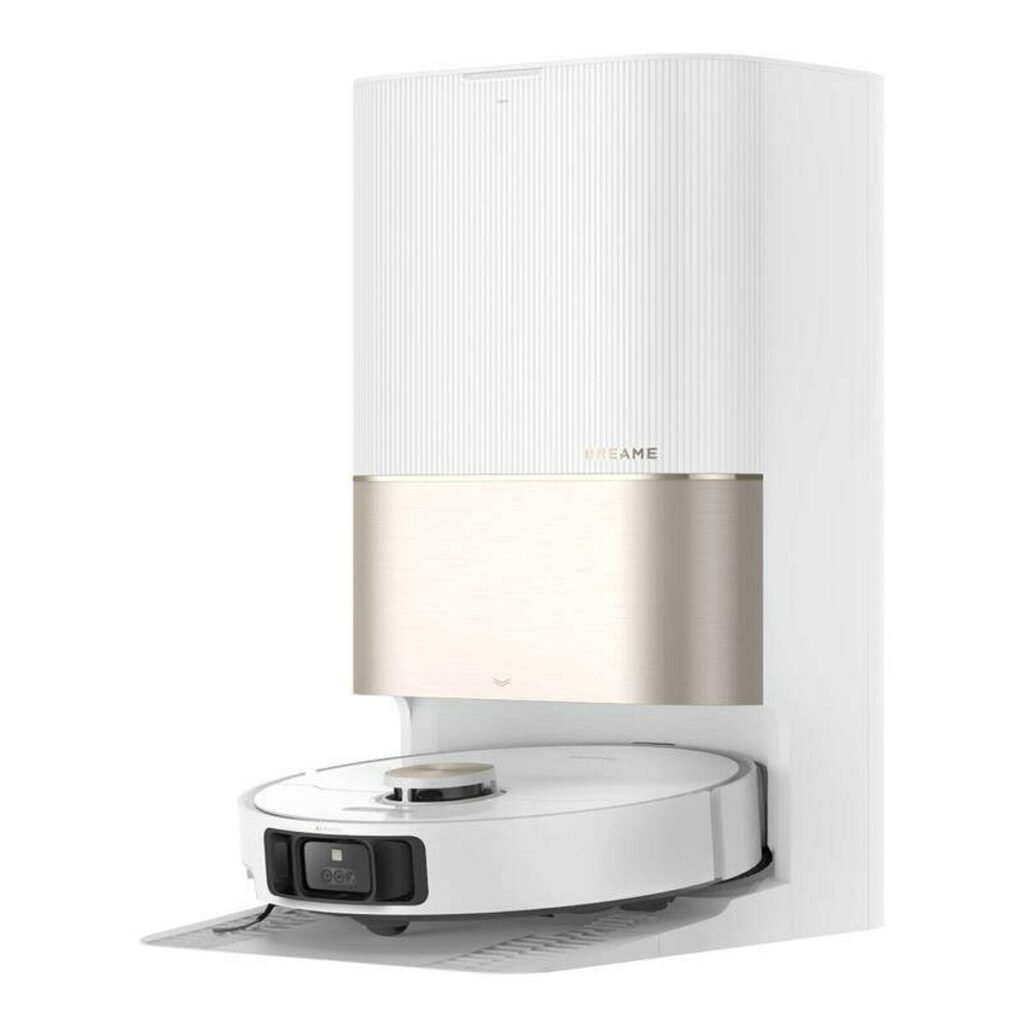 Dreame X40 Ultra robotstøvsuger - 6.400 mAh, WiFi, hvid