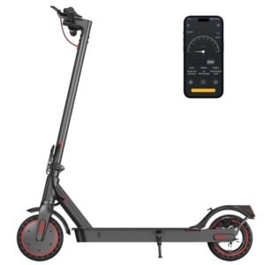 El-løbehjul iScooter i9, 8,5", foldbar, sort