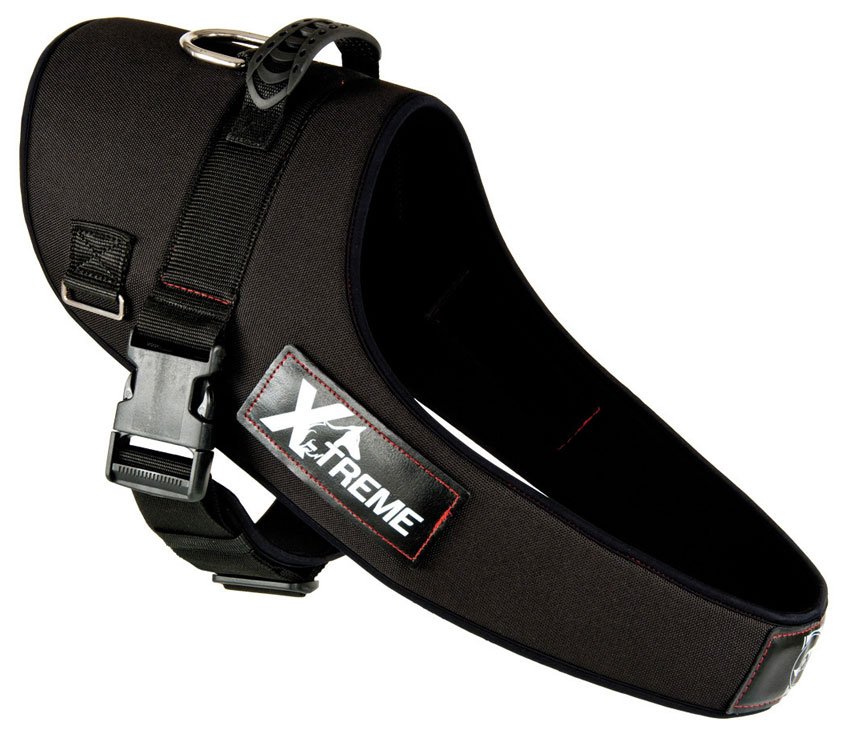 FOP X-TREME Hundesele Sort M-XL (L)