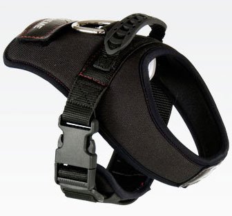 FOP X-TREME Hundesele Sort Mini-Small (S)