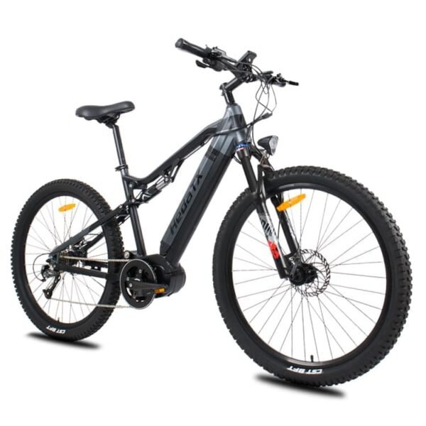 HedaTX TX11 elcykel, 500W mellemmotor, 48V 15Ah LG batteri, 27,5x2,4" dæk, 80 km maks. rækkevidde, hydraulisk skivebremse