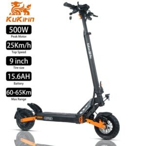 Kukirin G2 Pro VMP 9'' El-løbehjul til voksne, 500W motor, 48V, 15,6AH batteri, 25 km/t