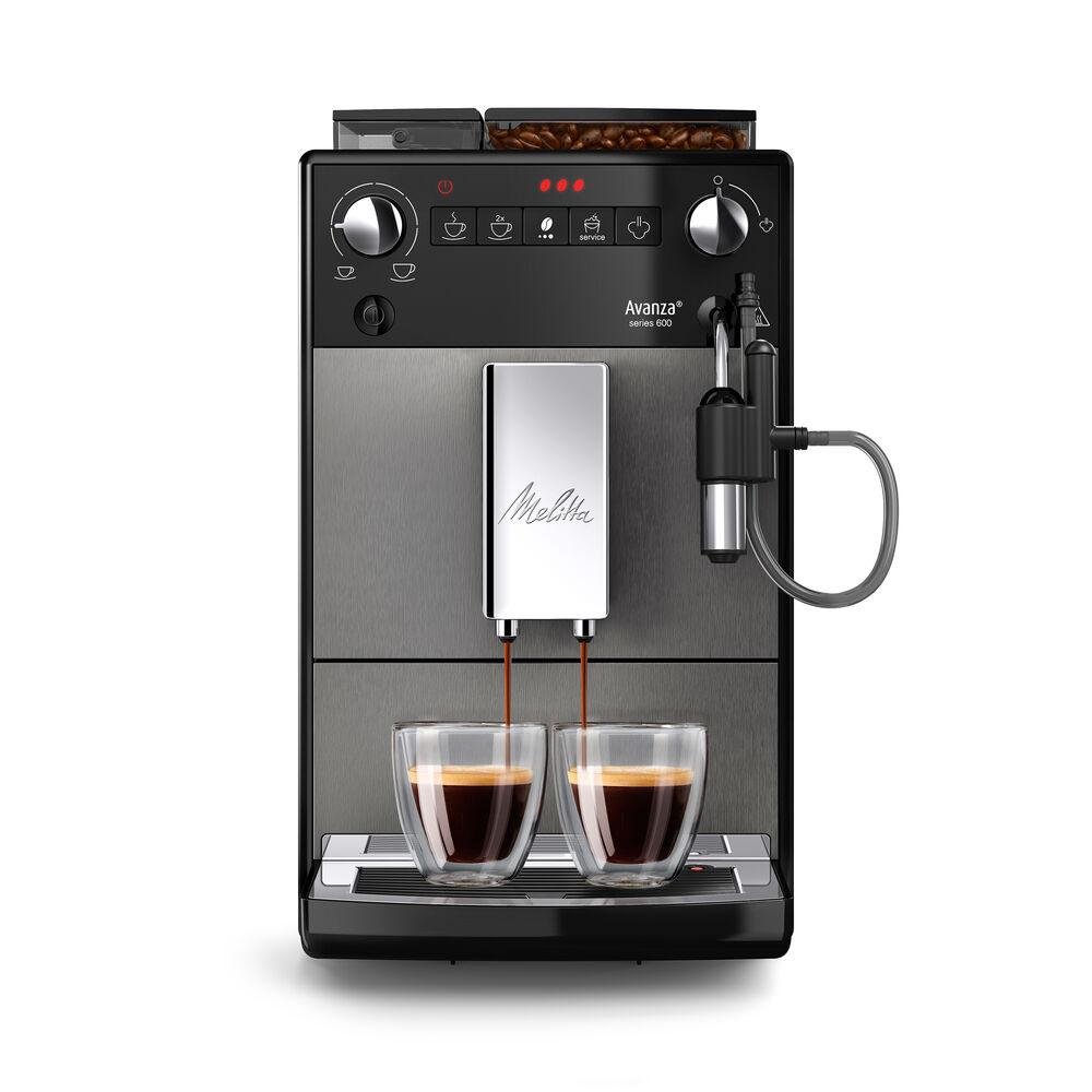 Melitta Avanza F27/0-100 kaffemaskine - sort/sølv, 1,5 l, 15 bar