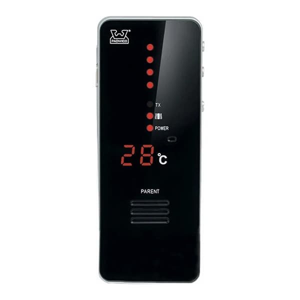 Padwico 850 babyalarm, sort