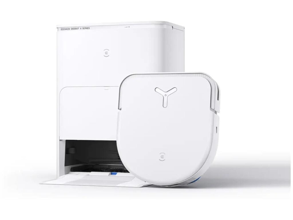 Robotstøvsuger med moppe ECOVACS Deebot X5 OMNI (hvid) 0,25 l